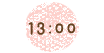 13：00